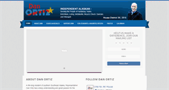Desktop Screenshot of danortizalaska.com